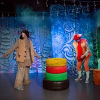 Фейерверк в новогоднем лесу - новый художественный театр ТУРГЕНЕВЪ Екатеринбург 